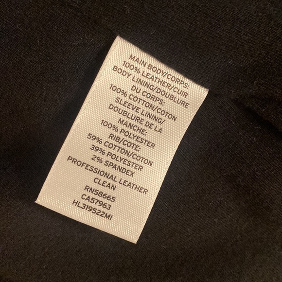 Black Leather Jacket - Picture 5 of 6